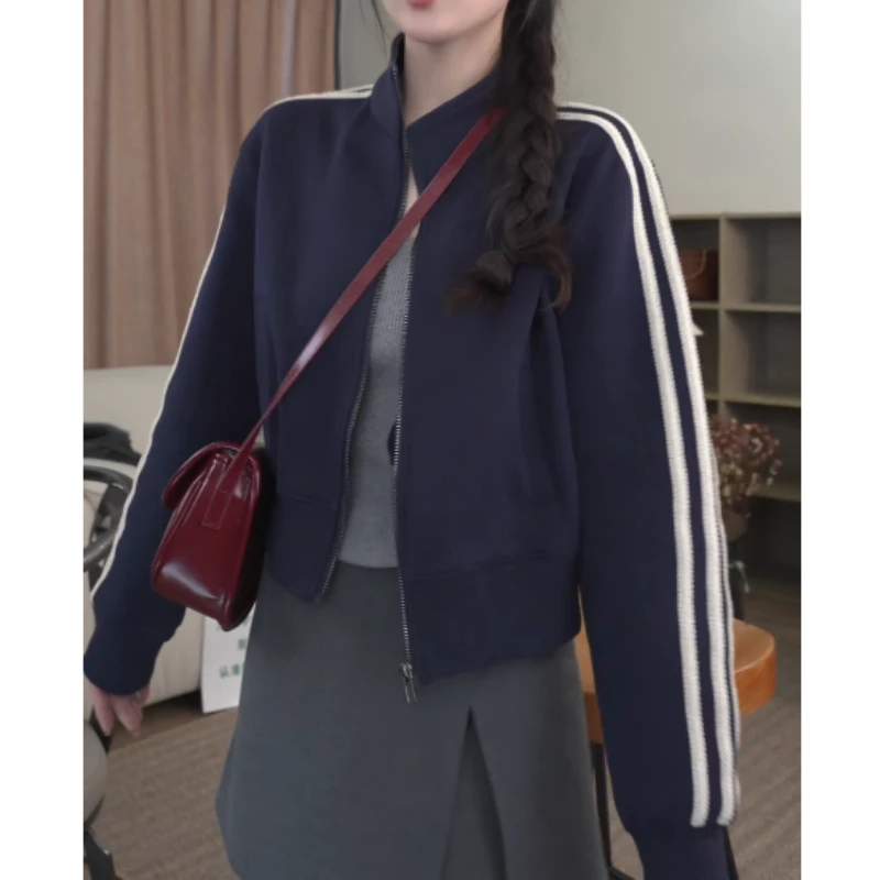 2025春季新款设计感百搭气质显瘦拉链卫衣LK2501798