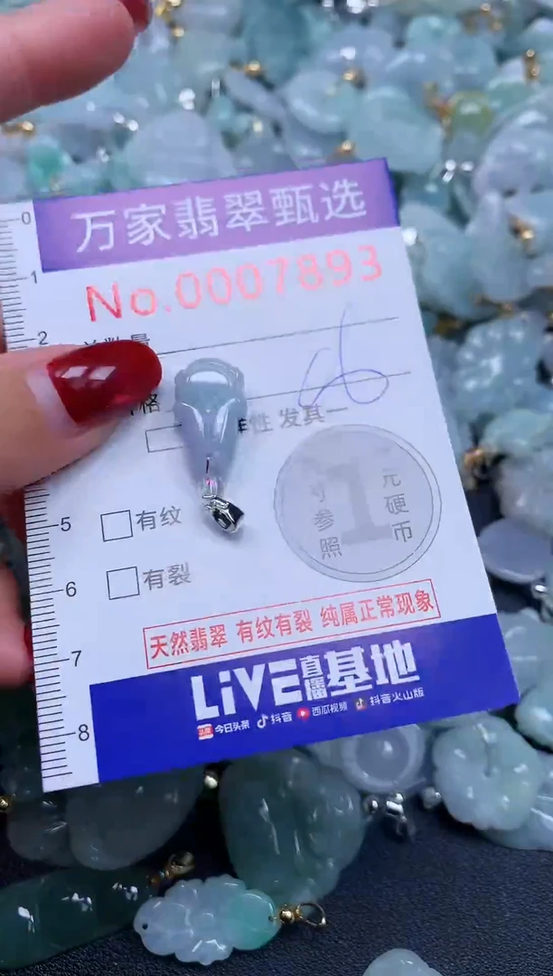 颈饰未镶嵌翡翠7893