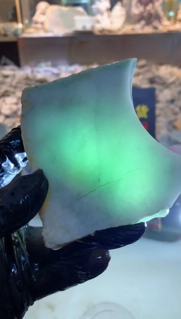 翡翠未镶嵌颈饰0朗0翡翠珠宝991