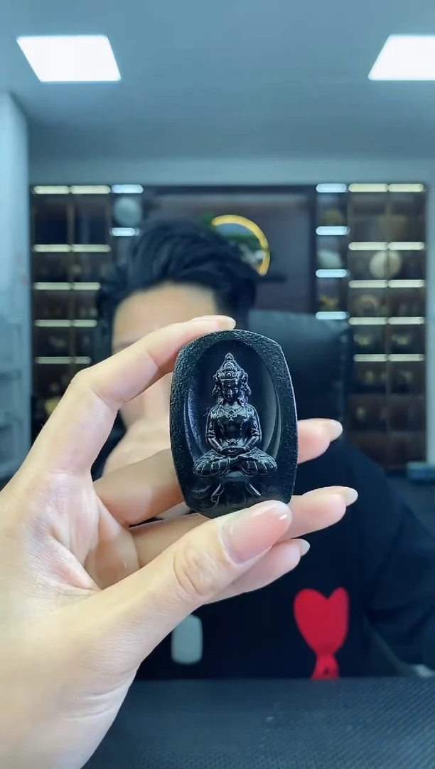 【闪购商品】和田玉颈饰未镶嵌正装观音