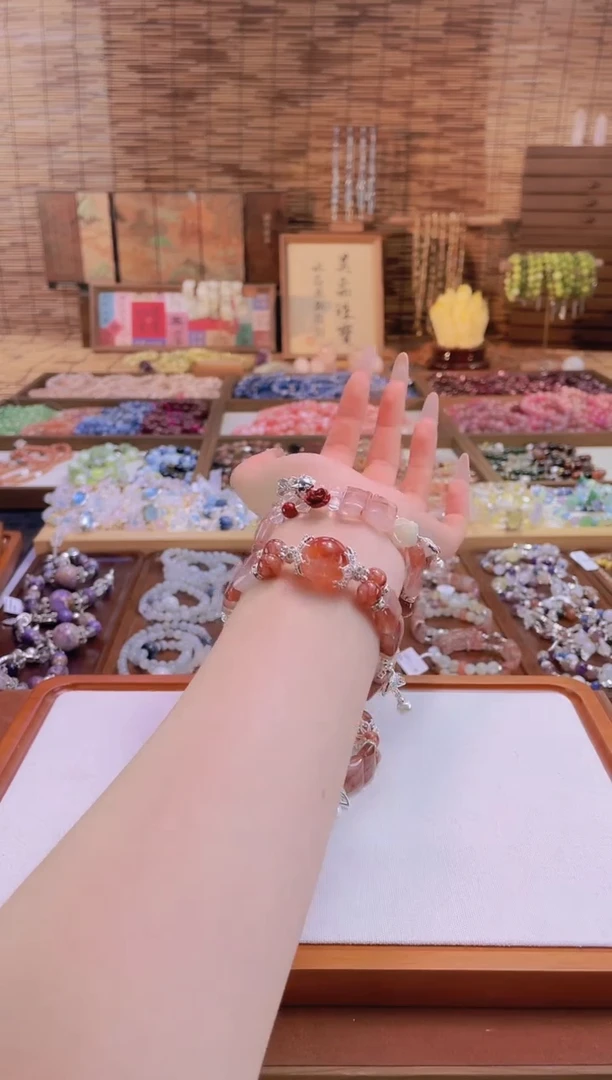 水晶手链合金cb3889cb3889