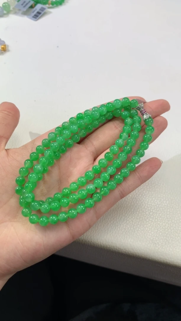 未镶嵌手串翡翠Z877|168000