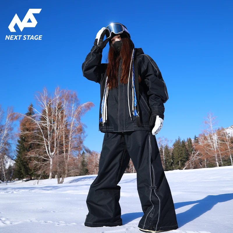 NEXTSTAGE滑雪服套装男女2025新款专业雪服保暖冬季透气滑雪服