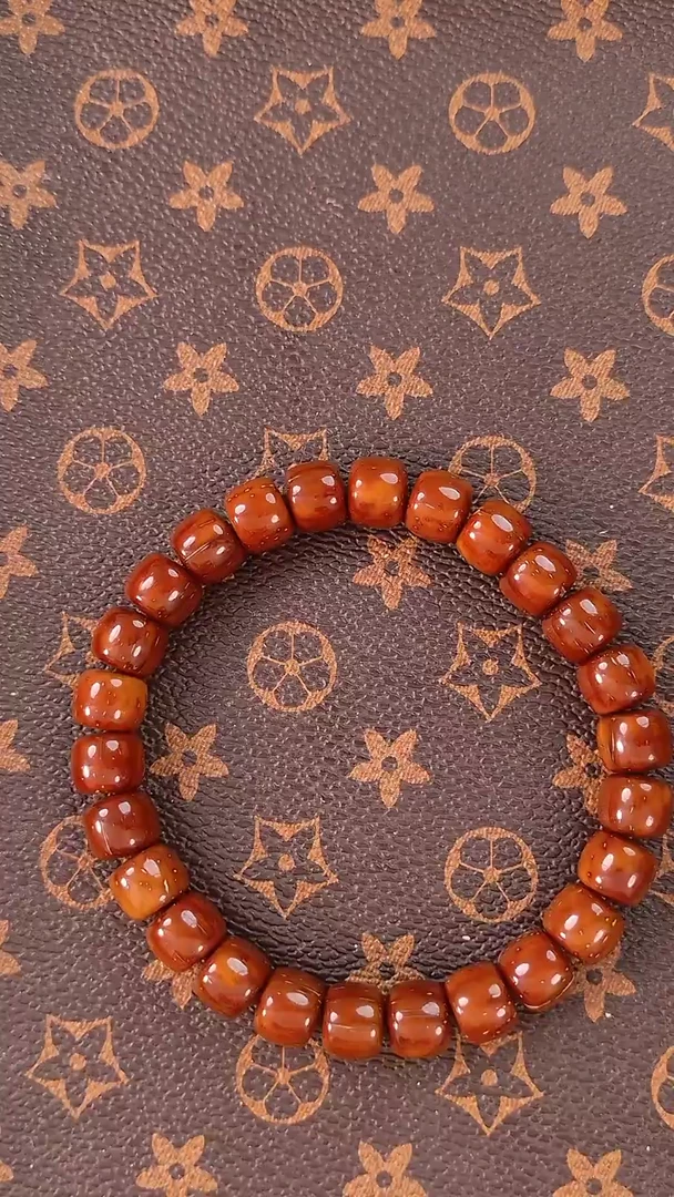 手串紫金鼠D6651矮桩实心紫金鼠老型手串10mm左右