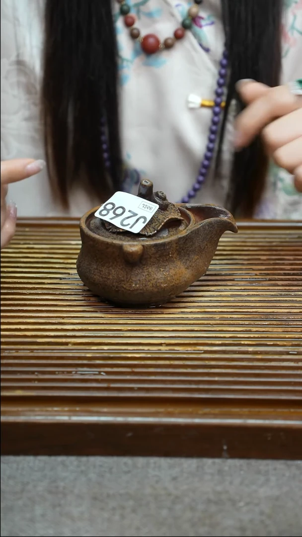 万古烧粗陶手工茶具