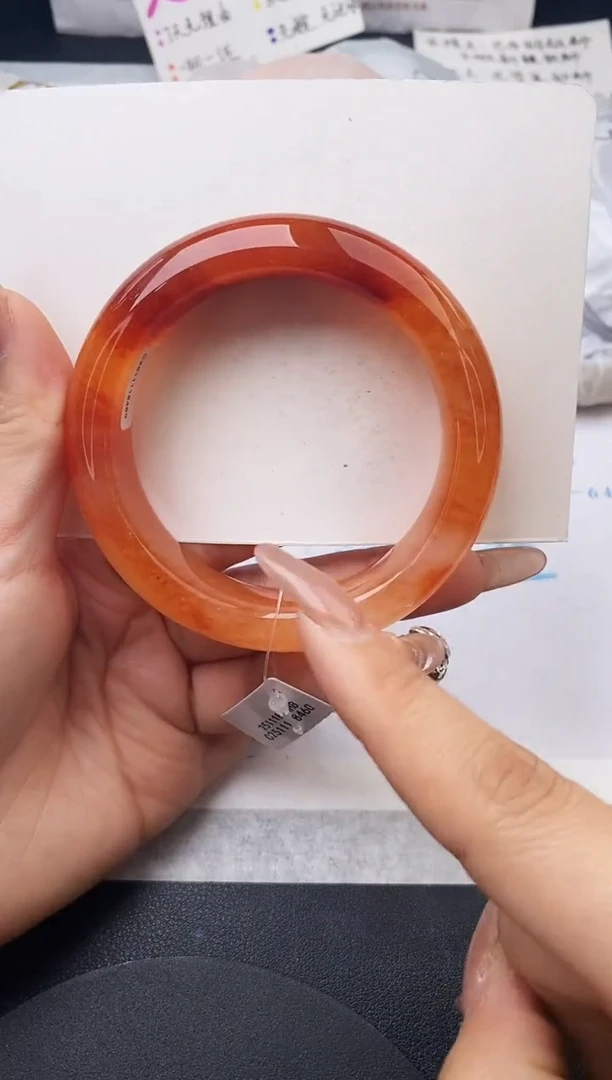 未镶嵌手镯石英质玉w194-HHB58+