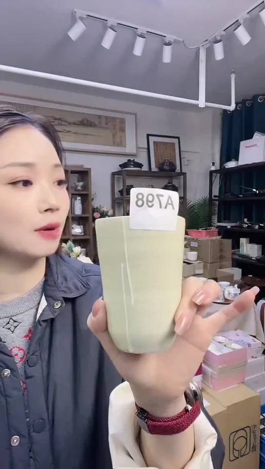 【闪购商品】瓷片高端灶师窑瓷器A798杯一只