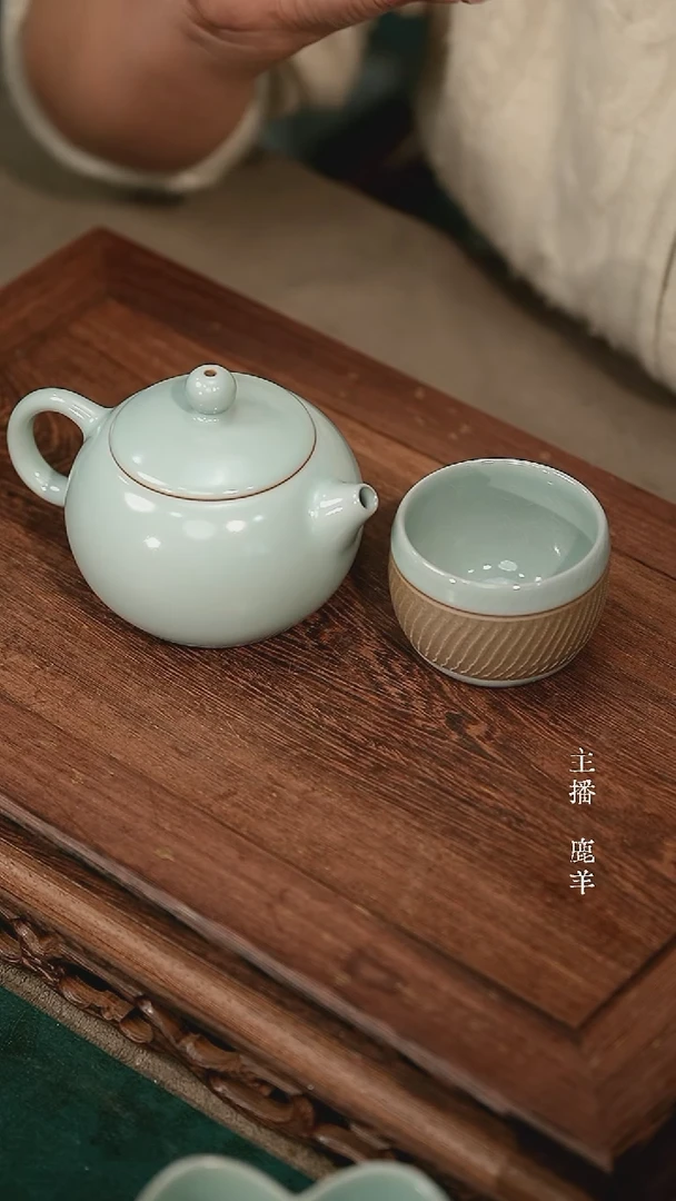 西施壶（瑕）+单杯（瑕）-羊