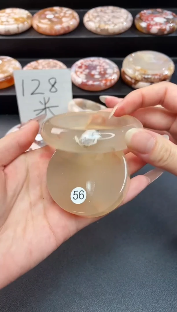 手镯玛瑙/玉髓未镶嵌石英质玉手镯