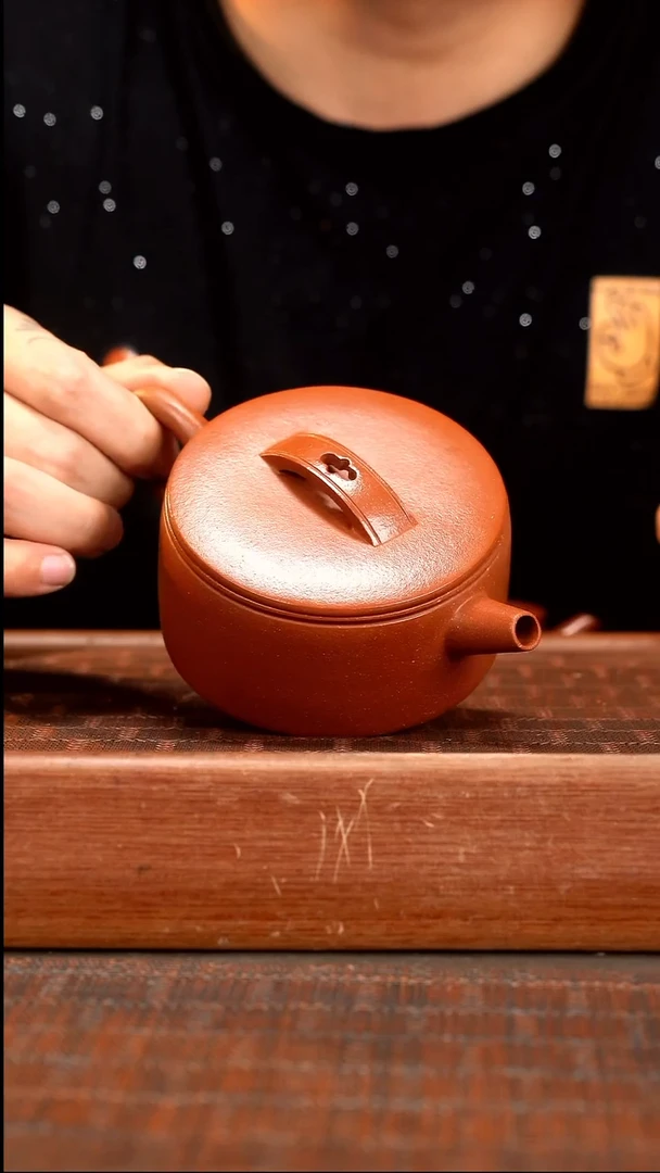 茶壶紫砂LY 红降坡 汉瓦