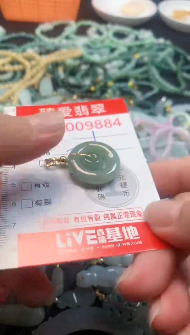 颈饰未镶嵌翡翠9884