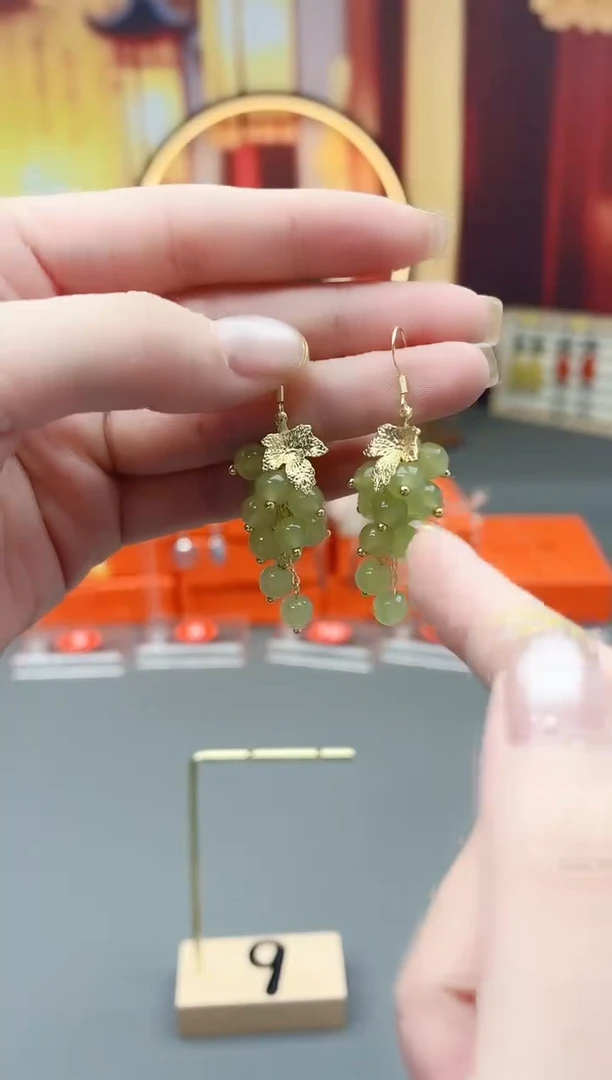 未镶嵌东陵石耳饰229