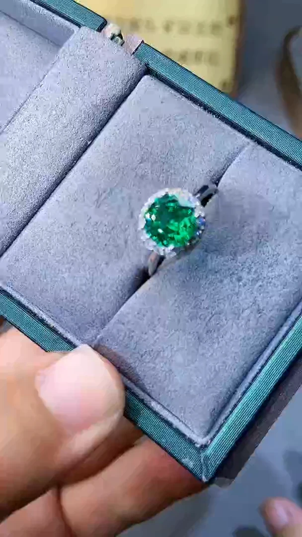 【闪购商品】托帕石戒指银S925镶嵌345