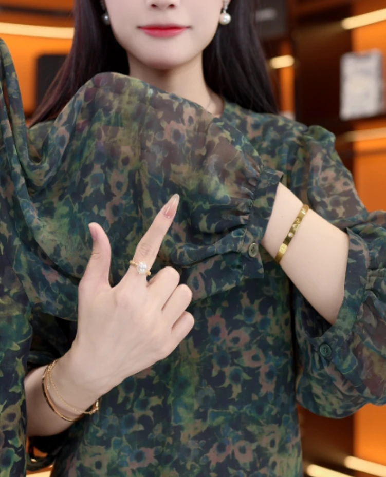 堇兰2025新款新中式国风设计感气质小衫K147鑫鑫