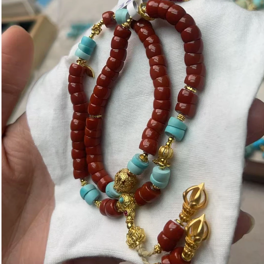 雅致家南红双圈原创  完美者慎拍