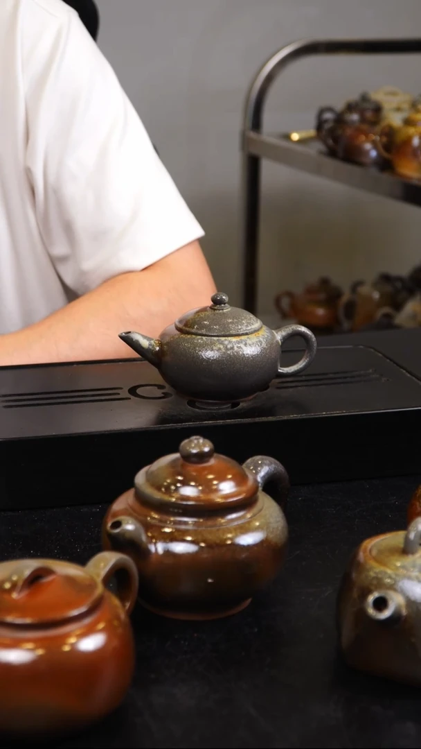 茶壶紫砂宜兴柴烧紫砂壶