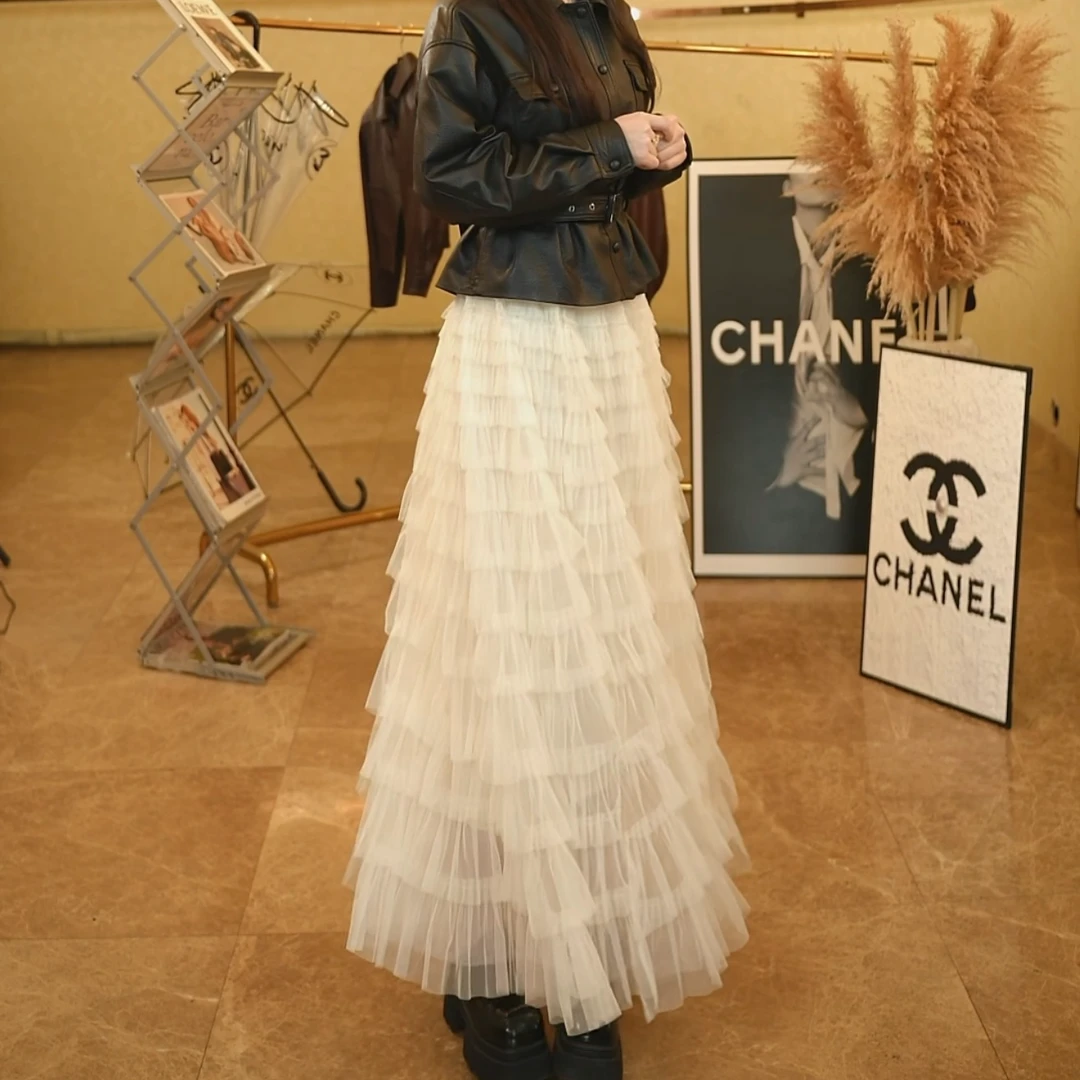 主播身上的裙子 美炸天的纱纱裙 高版本哦