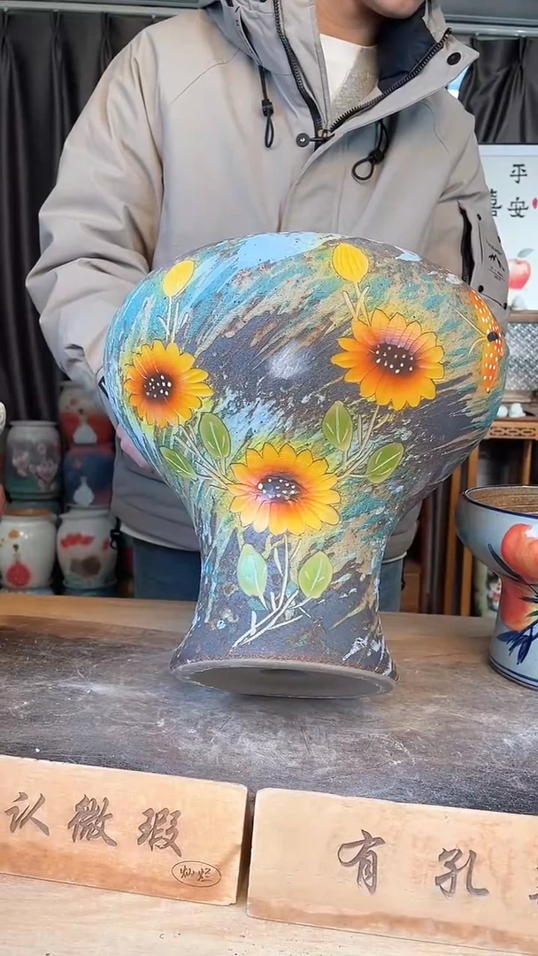 【闪购商品】摆件13-37口25高26   一个