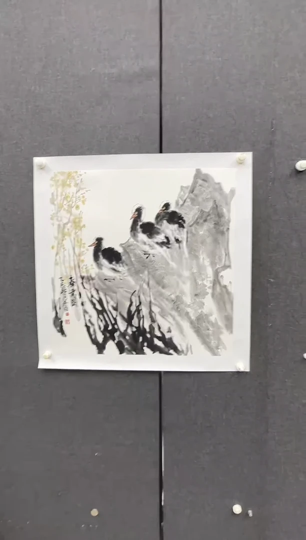 国画冬白老师国画作品