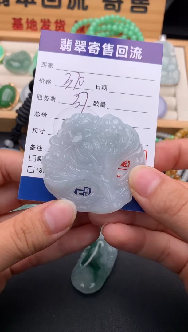 颈饰未镶嵌翡翠10146250
