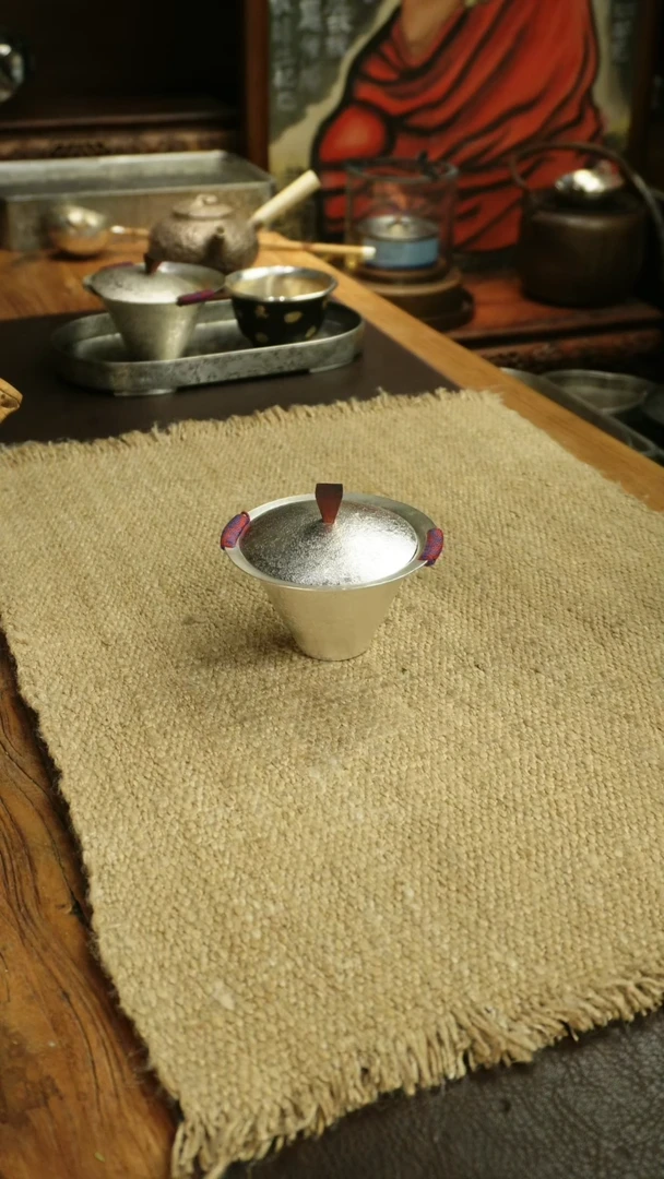 【闪购商品】足银全手盖碗功夫茶