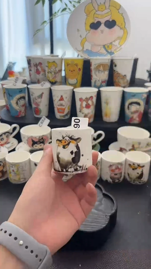 纯手工纯手工绘制陶瓷杯690