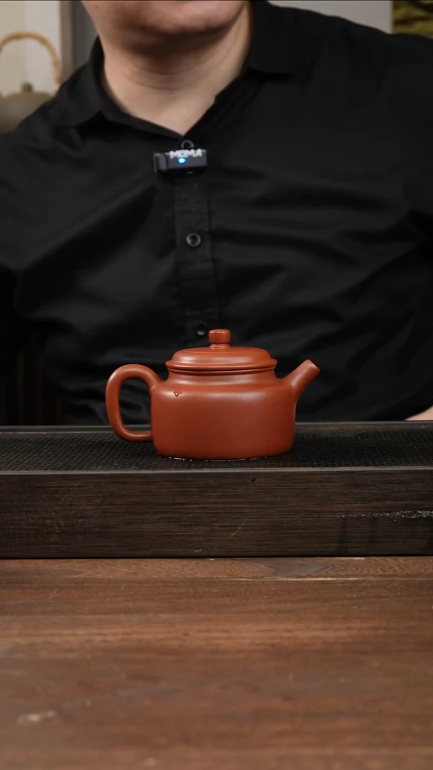 茶杯紫砂朱泥德钟       200CC