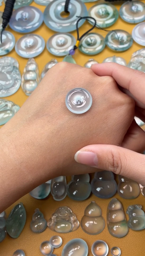 吊坠(不含链)未镶嵌翡翠7 平安扣 18.7 4.9