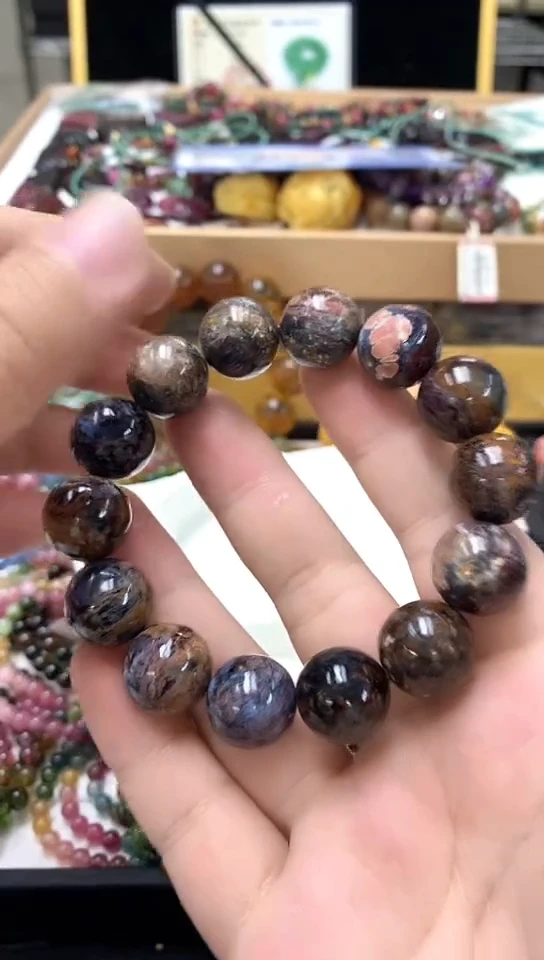 未镶嵌手链绿柱石手链22