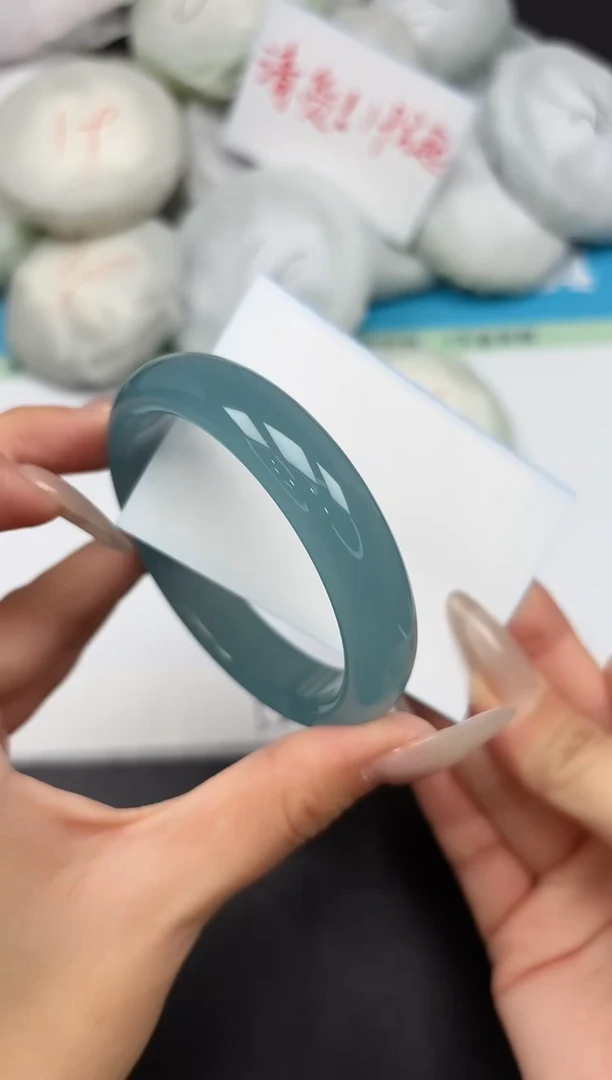 未镶嵌手镯石英质玉19-56-57