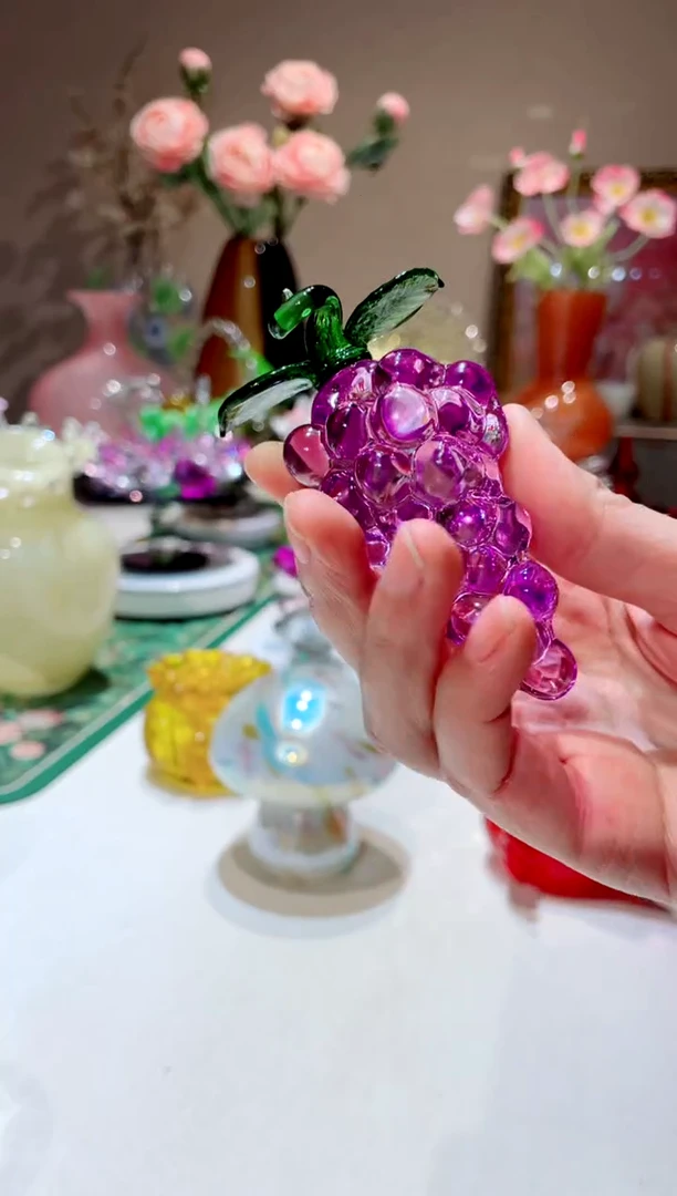 【闪购商品】琉璃手工艺品小葡萄串串