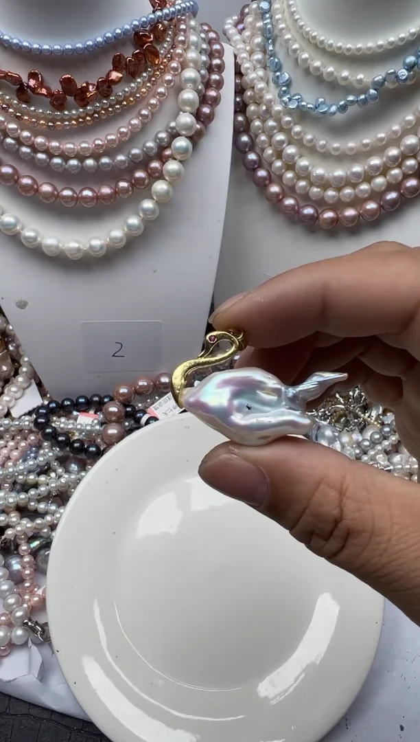 【闪购商品】淡水珍珠颈饰未镶嵌1
