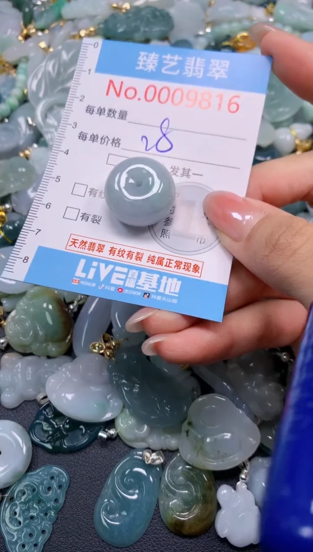 颈饰未镶嵌翡翠9816