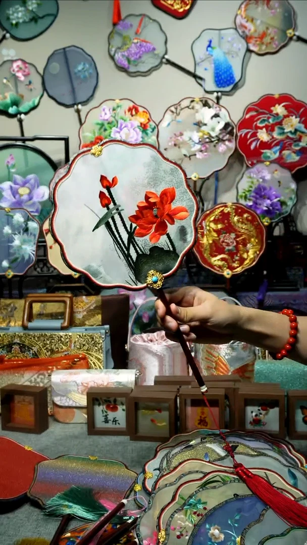 刺绣纯手工苏绣艺术品