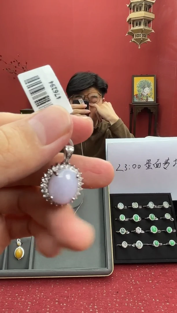 【闪购商品】翡翠颈饰未镶嵌476294/多样性发一件