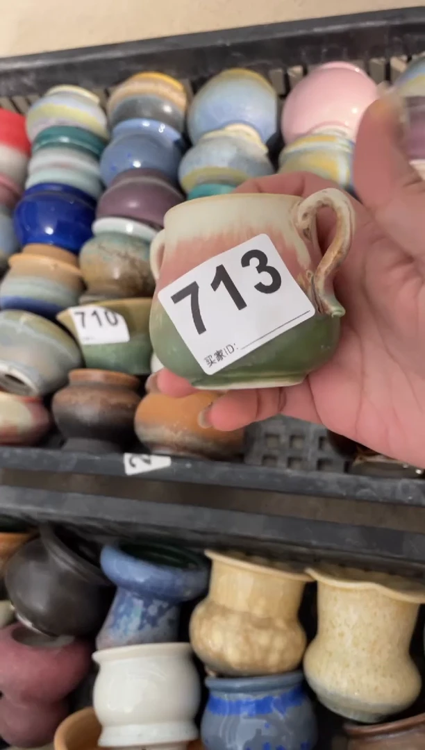 【闪购商品】摆件713福利微瑕知木小芳花盆