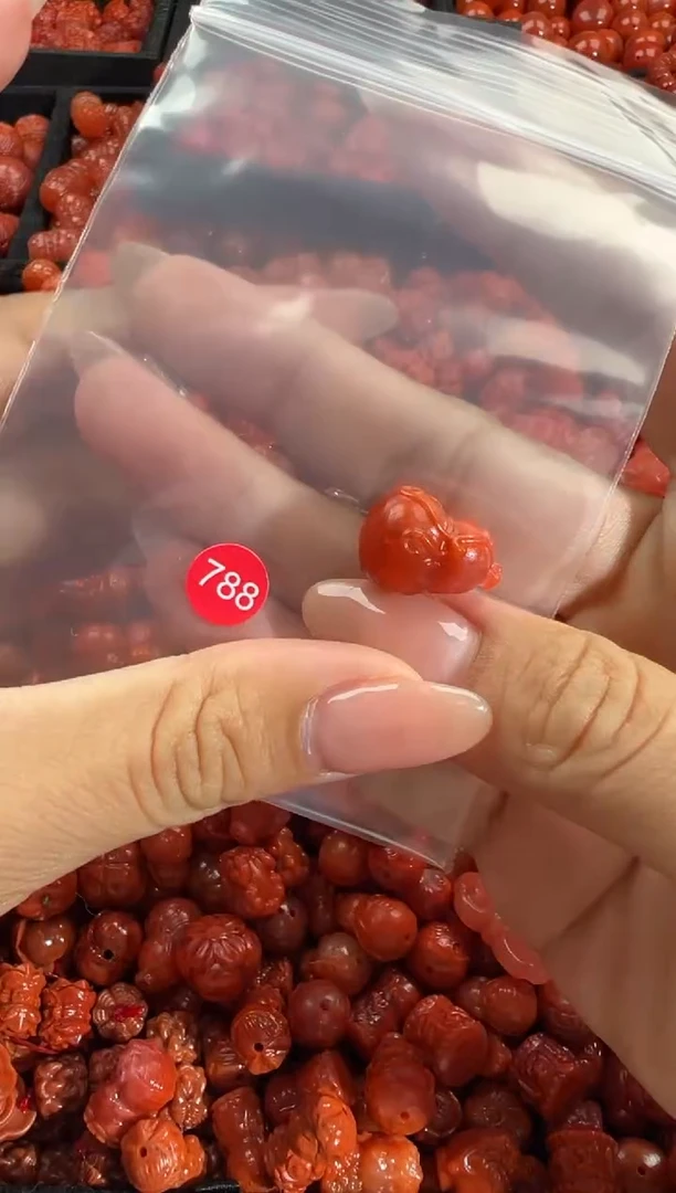颈饰未镶嵌南红玛瑙1