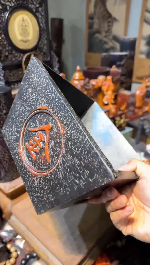 木紫檀 米斗  日进斗金