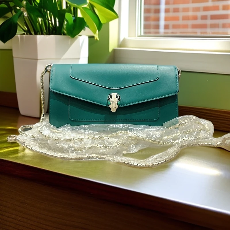 95新 BVLGARI/宝格丽 蛇头包1190 6792