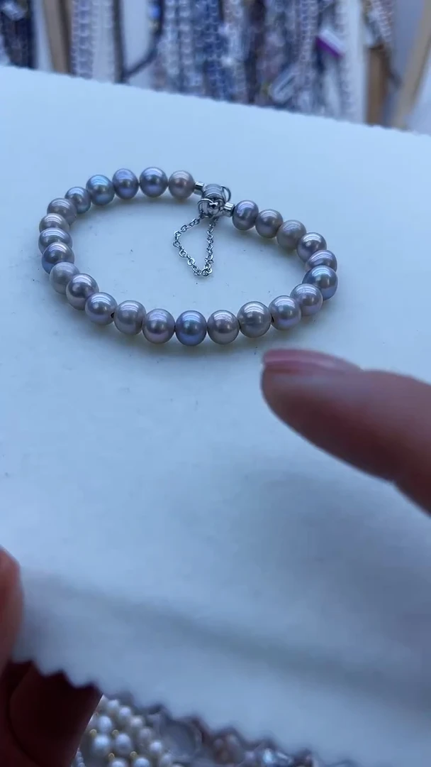 【闪购商品】淡水珍珠手链未镶嵌400