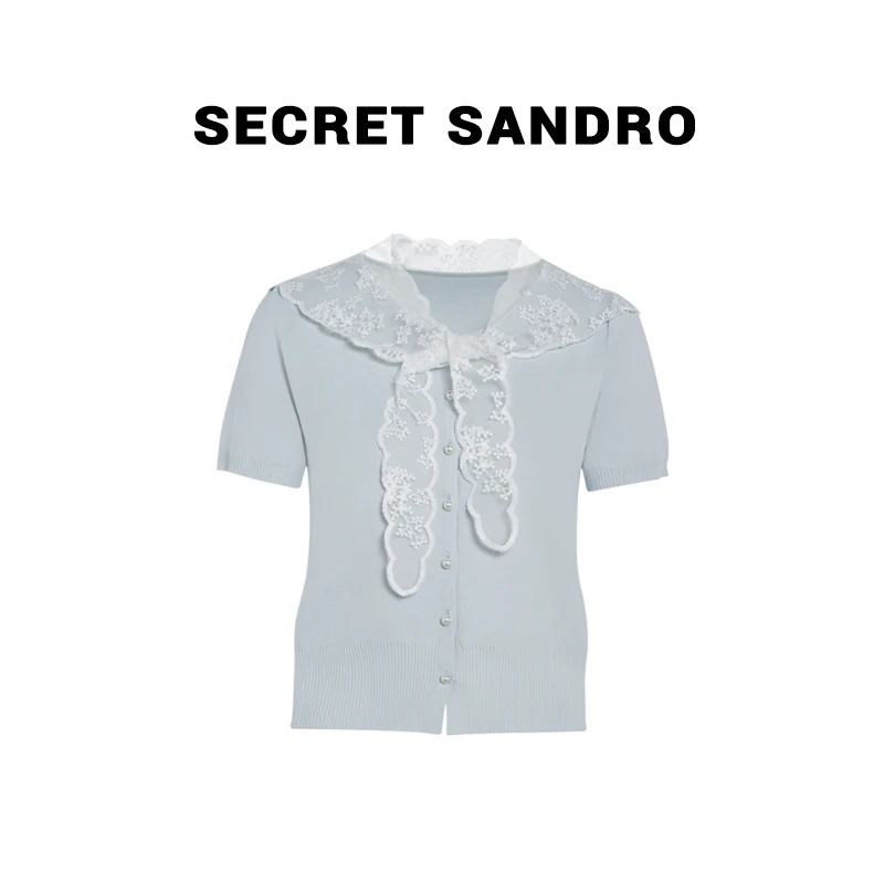 【Secret Sandro】 鸥小柒 毛针织衫 M55299043Q