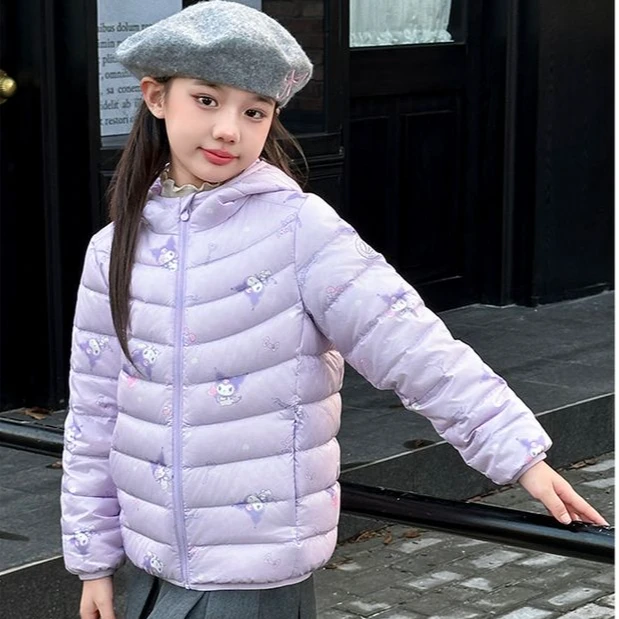 女童外套儿童轻薄羽绒服高品质冬季新款爆款儿童羽绒服洋气连帽