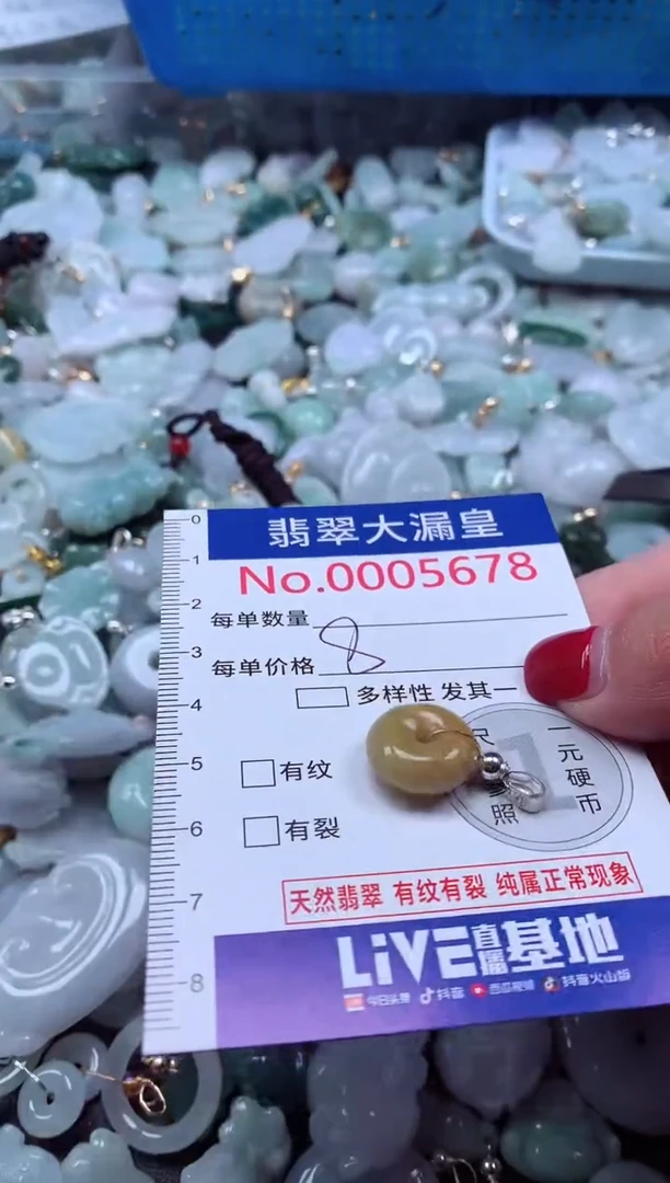 颈饰未镶嵌翡翠5678