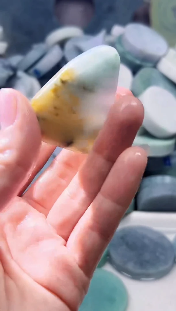 裸石翡翠天然翡翠A货余 南 703