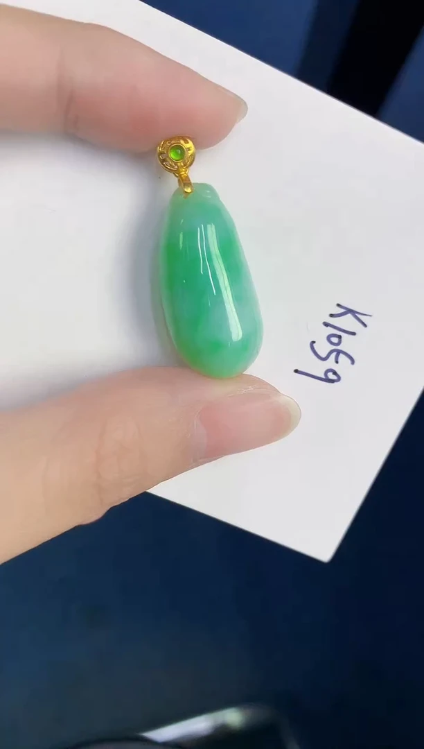 颈饰未镶嵌翡翠天然翡翠缅甸A货