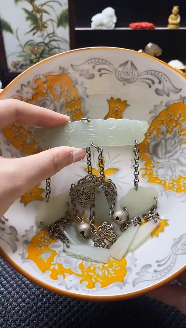 瓷片瓷片 瓷器 摆件 1个