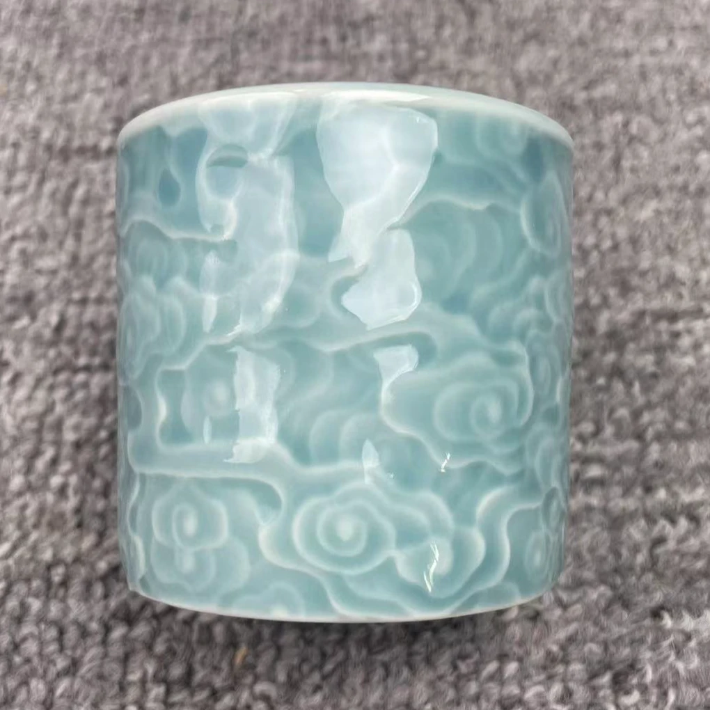 青瓷扳指主人杯A18