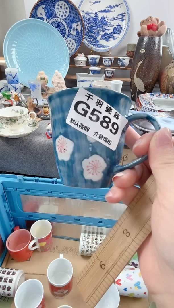 12流**海千羽瓷器默认微瑕G589