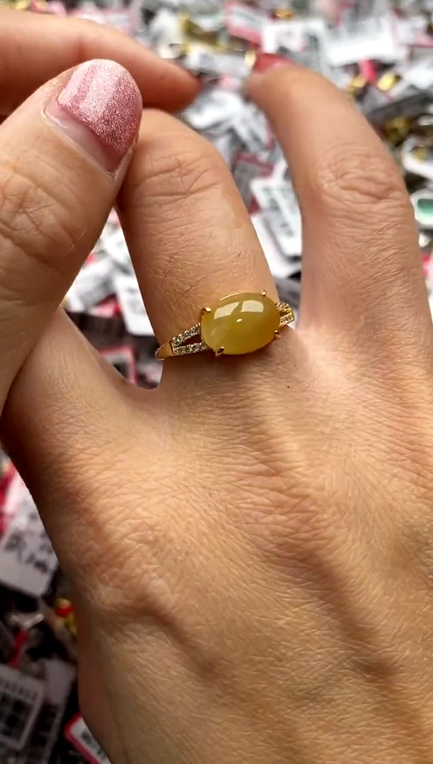 【闪购商品】翡翠戒指银S925镶嵌2222222      4