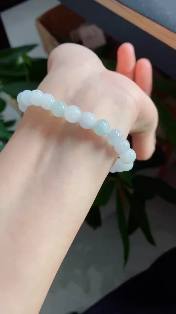 未镶嵌手串翡翠多样性发其一